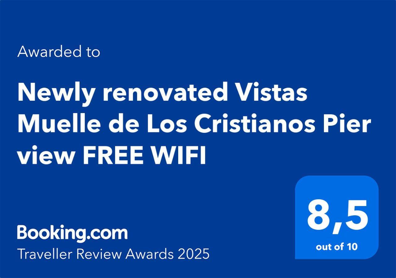 Newly Renovated Vistas Muelle De Los Cristianos Pier View Free Wifi Arona  Eksteriør bilde